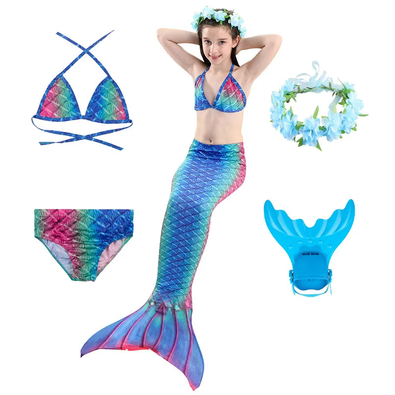 mermaid tail swimsuit for girls DH59-20