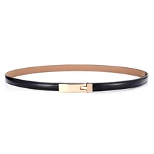 Belts for women classic wild female minimalist thin belt women s belt leather belts cinturon hombre
