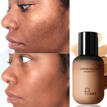 

Pudaier 40 Colors Professional Face Foundation Makeup Full Coverage Liquid Matte Foundation Cream Base Face Concealer Cosmetic