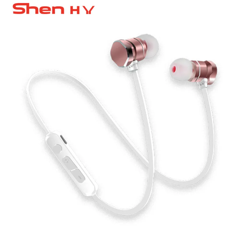 X3 Magnetic Bluetooth Headphone Earphone Waterproof Sweatproof Sports Stereo Wireless Headset For Iphone X 6 7 8Plus S8 phone |