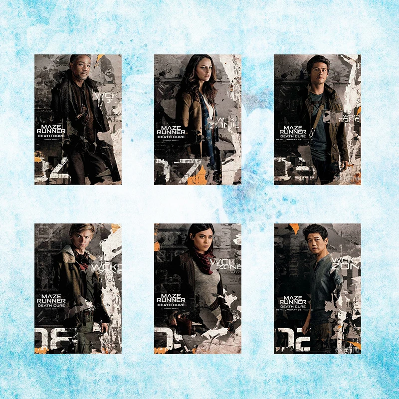 

Maze Runner The Death Cure Movie 2018 Textless Art Silk Poster 13x20 24x36 inch Pictures For Room Decor Gift (more)-1
