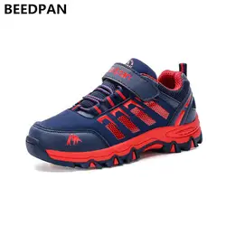 Beedpan 2018 бренд Обувь для мальчиков Кроссовки Осень Дети Мода Весна Новый детская обувь для мальчиков Спортивная обувь Обувь для мальчиков