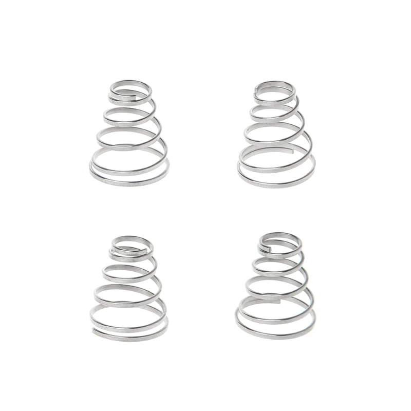 

4 Pcs Bicycle Spring For Quick Release Hubs Elastic Stainless Steel Accessories 3