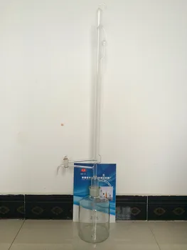 

25ml automatic burette transparent glass Buret for PTFE piston universal acid solution
