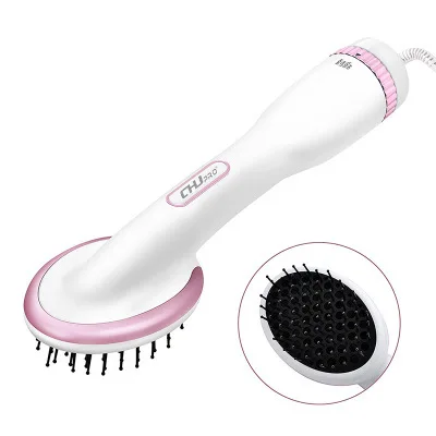 

2 in 1 Multifunction hair dryer 110V/220V ceramic tourmaline electric hair comb wet and dry free shipping