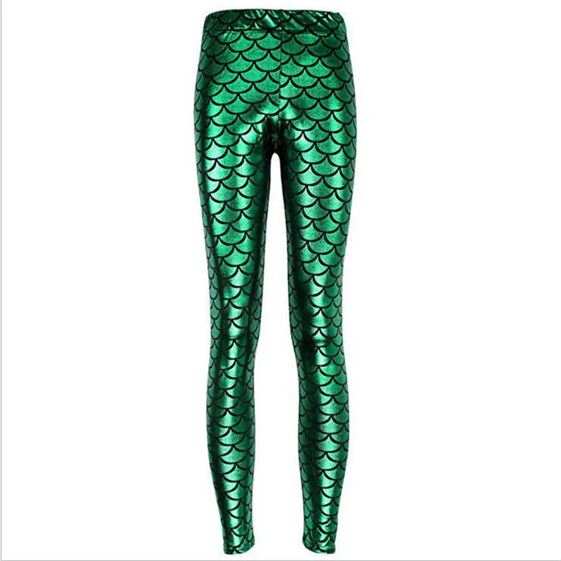 

Leggings women New Fashion Women Leggings Trousers Digital Print Leggins Women Mermaid Fish Scale Leggings 3D Digital Print
