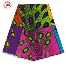 Последние Высокое качество хлопок ткань популярный стиль Африканский воск ткань с Африканским принтом ткань принт 24FS1259