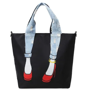 

by dhl or ems 20pcs fashion Waterproof Oxford Cloth Women Shoulder Bag Patchwork Handbags Ladies Crossbody Bags