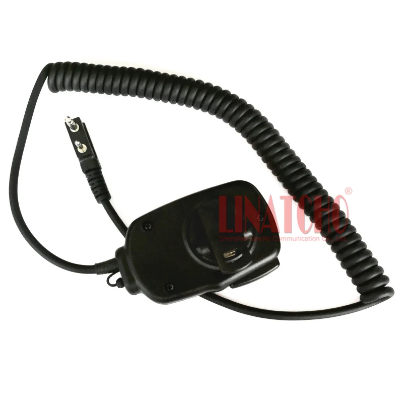 Baofeng UV-5R Small Portable Radio Walkie Talkie red light 2 pins microphone