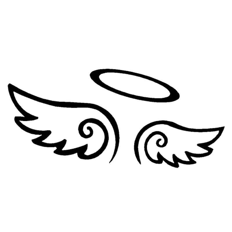 1.65US $ |13.6cm*6.2cm Angel Wings Fashion Car Styling Motorcycle Stickers ...