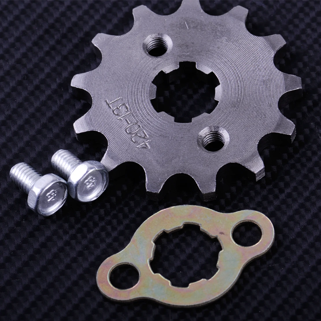 CITALL High Quality Motorcycle 420 13T 17mm Front Chain Sprocket Gear