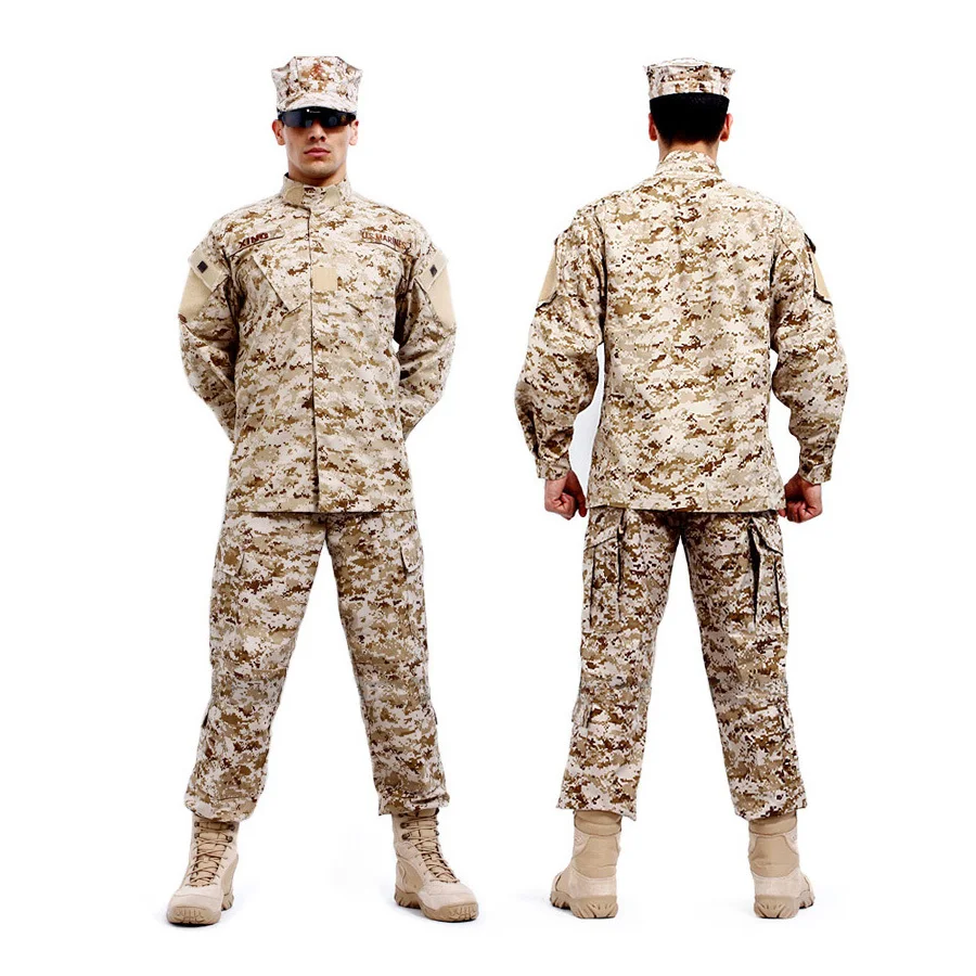 U.S Army BDU German Camouflage suit Tactical Military combat Airsoft uniform jacket + pants men ...