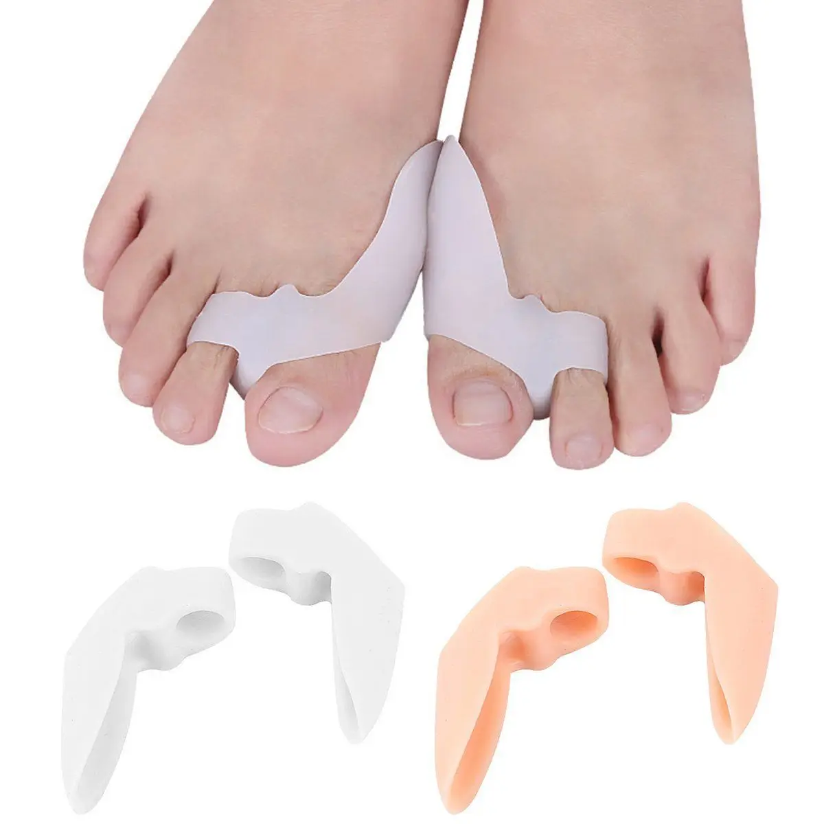 2/4/5 PCS 1Set Gel Foot Care Tool Bunion Corrector Bone Big Toe Protector Hallux Valgus Straightener Toe Spreader Pedicure Tools 2/4/5 PCS 1Set Gel Foot Care Tool Bunion Corrector Bone Big Toe Protector Hallux Valgus Straightener Toe Spreader Pedicure Tools