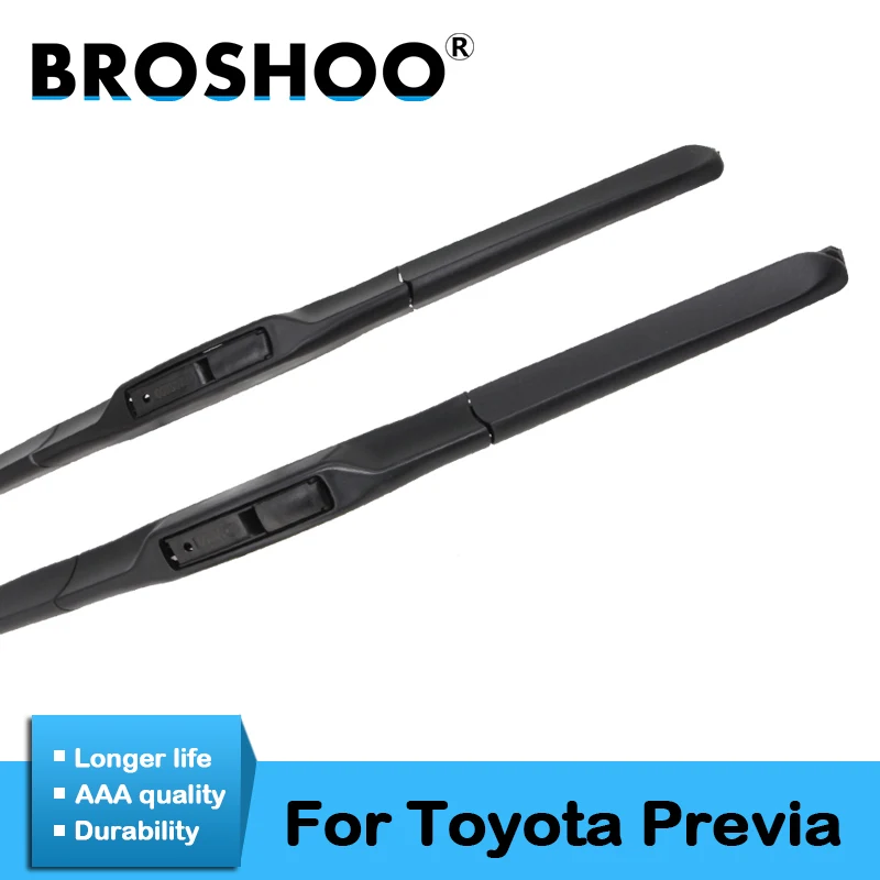 BROSHOO Car Windscreen Wipers Blade For Toyota Previa 2000 2001 2002