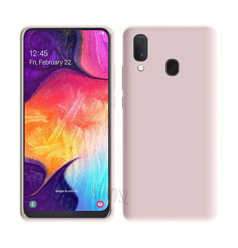 Для samsung Galaxy S10 5G S10 Plus Note 10 Pro A9 A10 A20 A30 A40 A50 A70 A20E чехол Жидкая силиконовая защитная задняя крышка - Цвет: 5