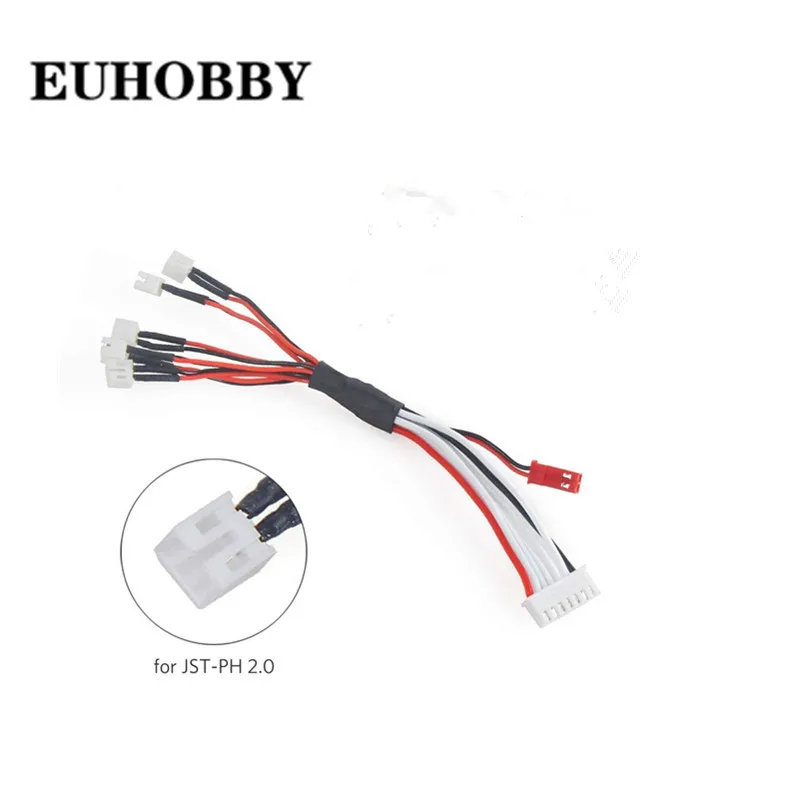 

6 in 1 JST-PH 2.0 Lipo Charging Adapter Cable to 6S Balance Charger