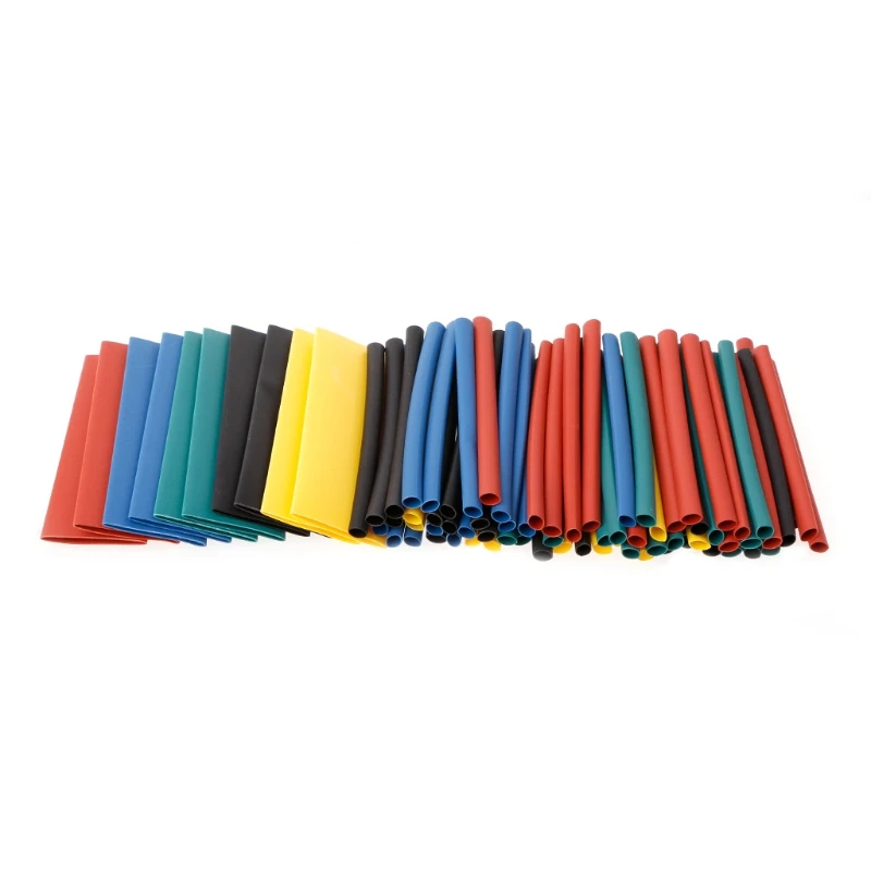 

YAM 520Pcs Electrical Insulation Heat Shrink Tube Tubing Wrap Wire Assorted Kit 60mm Tube Sleeve