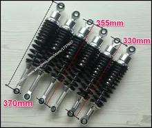 1pair 330/355/370mm Motorcycle Rear Shock Absorber Damper Shock Suspension for GN motorcycle parts