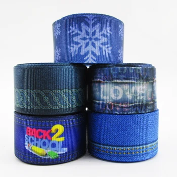 

1" 25mm flowers series high quality printed polyester ribbon 50 yards,DIY handmade materials,wedding gift wrap,50Y48724