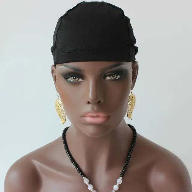 Cheap weaving caps spandex dome wig cap for making wigs black weave cap