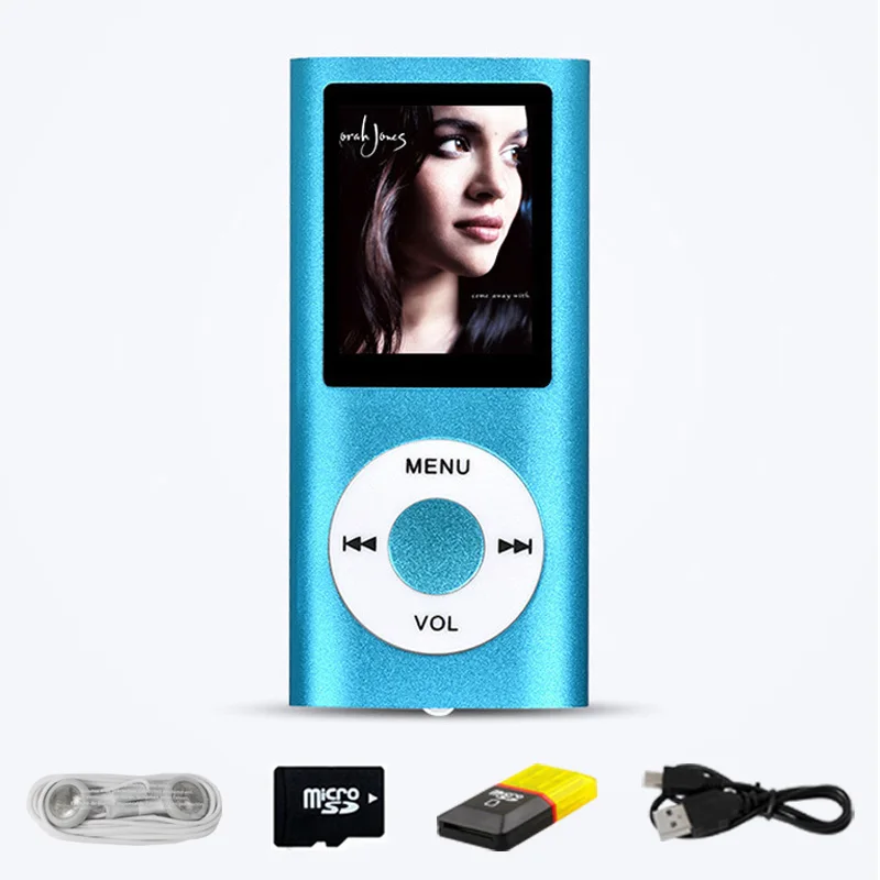 Мини MP3-плеер с ЖК-экраном Встроенная память поддержка fm-радио диктофон фото просмотра видео плеер электронная книга