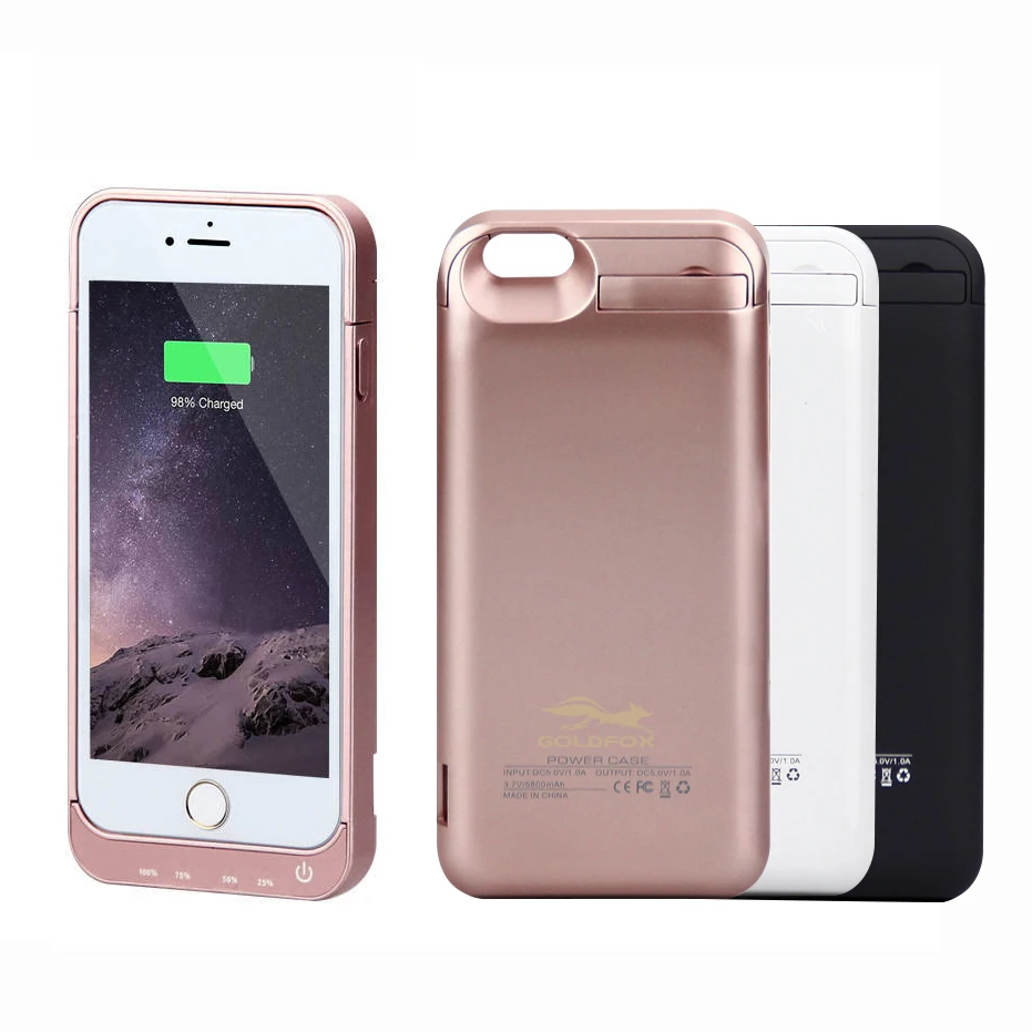 Buy GOLDFOX Battery Charger Cases for iPhone 6 6s