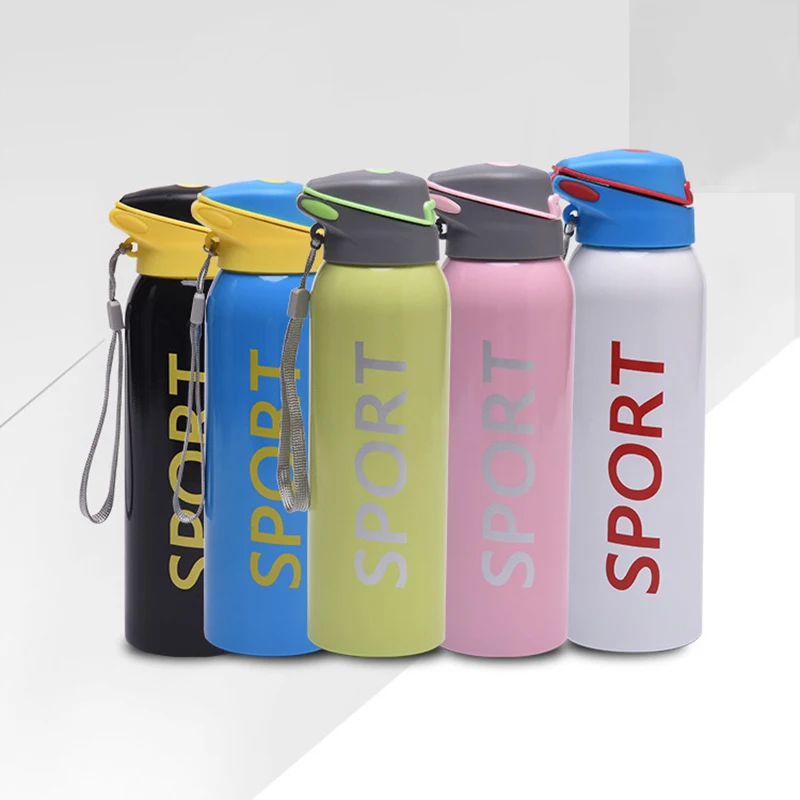 

500ml Non-toxic Odorless Aluminum Alloy Sports Water Bottles Cycling Camping Bicycle Kettle Sports Kettle