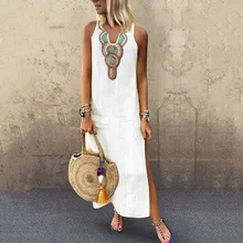 sleeveless kaftan