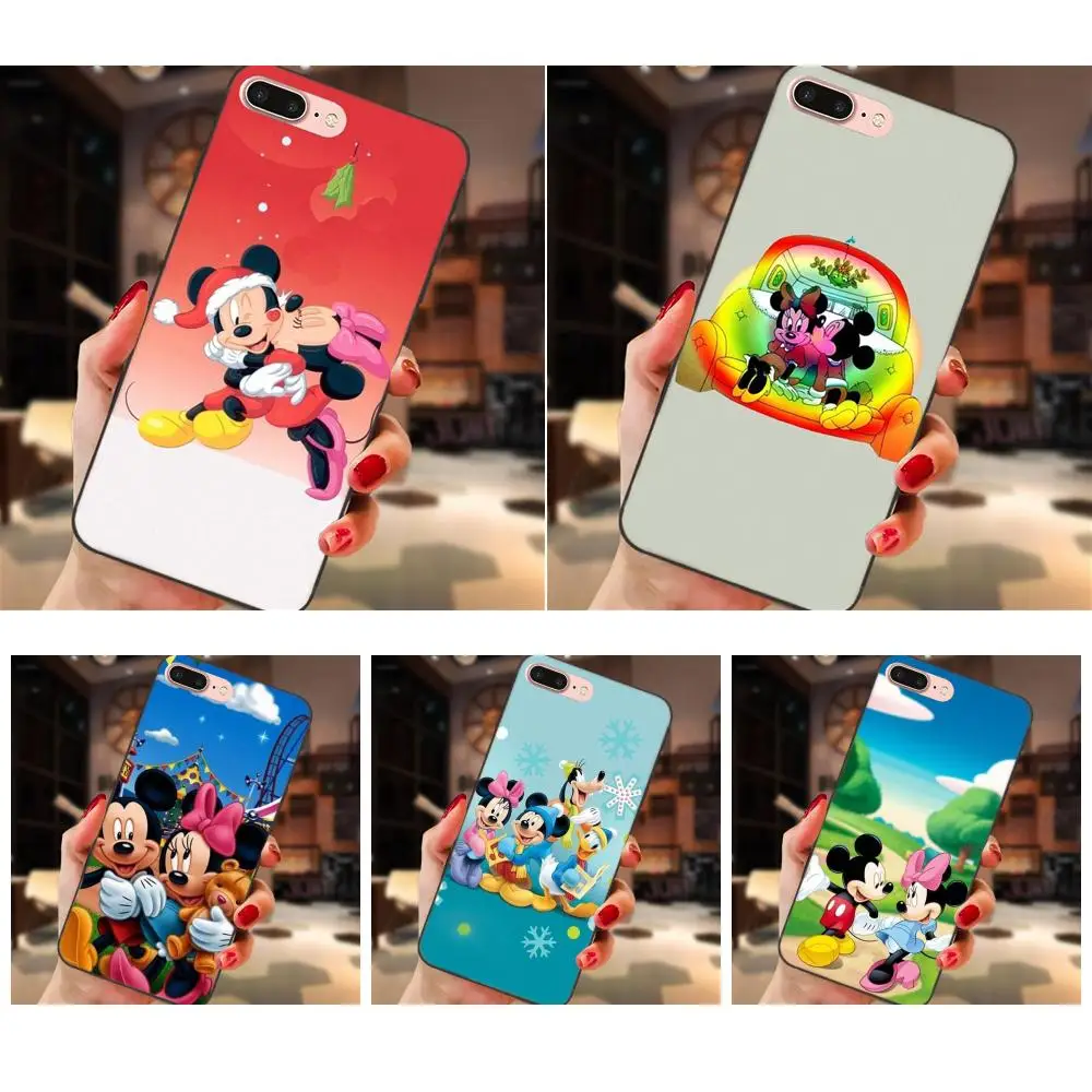 

Mickey Mouse And Mickey Black Cover Case For Samsung Galaxy Note 4 8 9 G313 S3 S4 S5 S6 S7 S8 S9 S10 Edge Plus Lite I9082