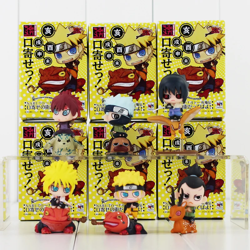6New Hot Japanese Anime Naruto Figure Free Shipping Worldwide