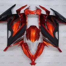 EX 300 Ninja 2013- набор для всего тела Zx300r 13 14 зализа Abs Zx300r оранжевый золотой черный обтекатель для мотоцикла
