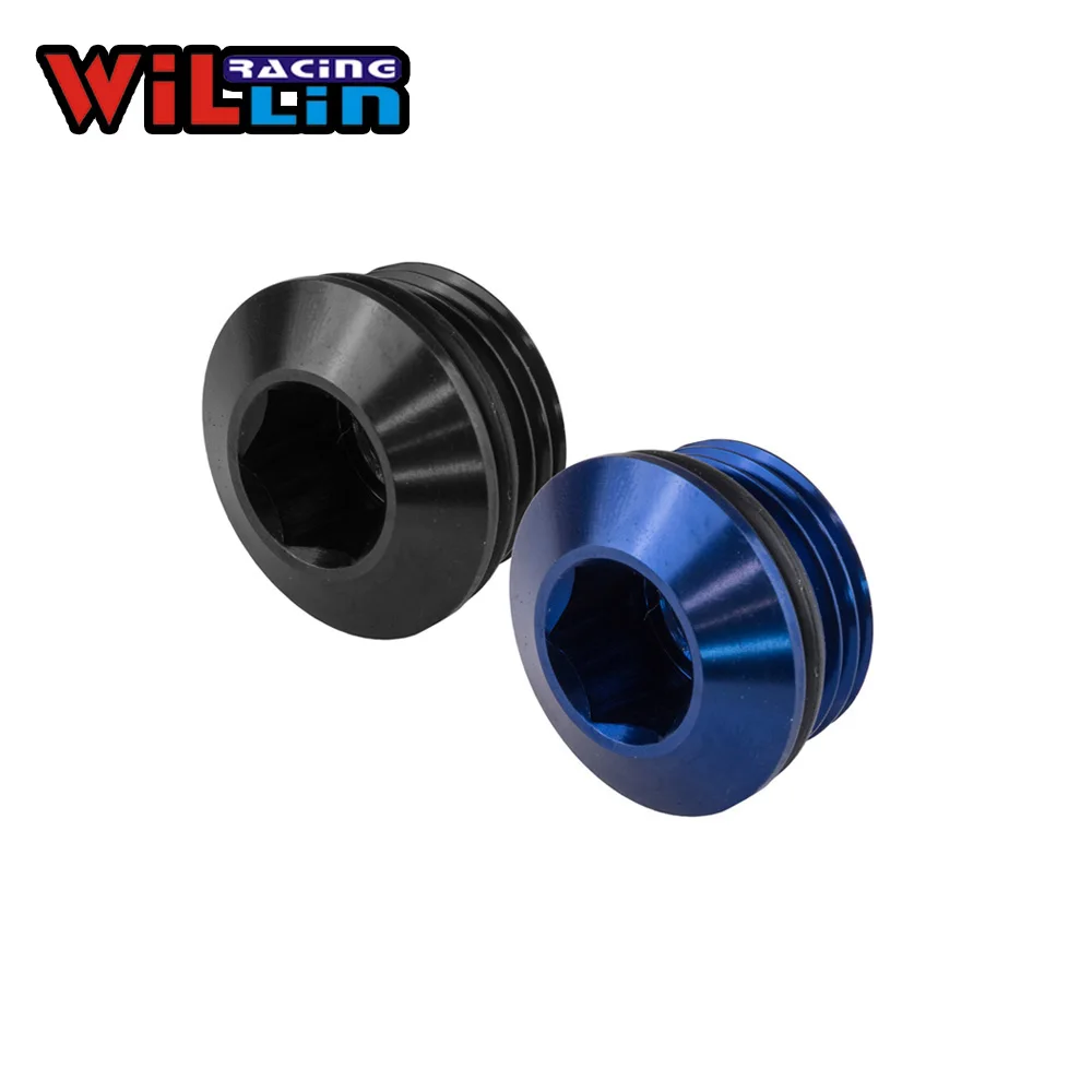 

WILLIN - AN06 08 10 12 AN ORB Port Socket Plugs Slimline Aluminum Fitting Adapter Blue/Black WL814