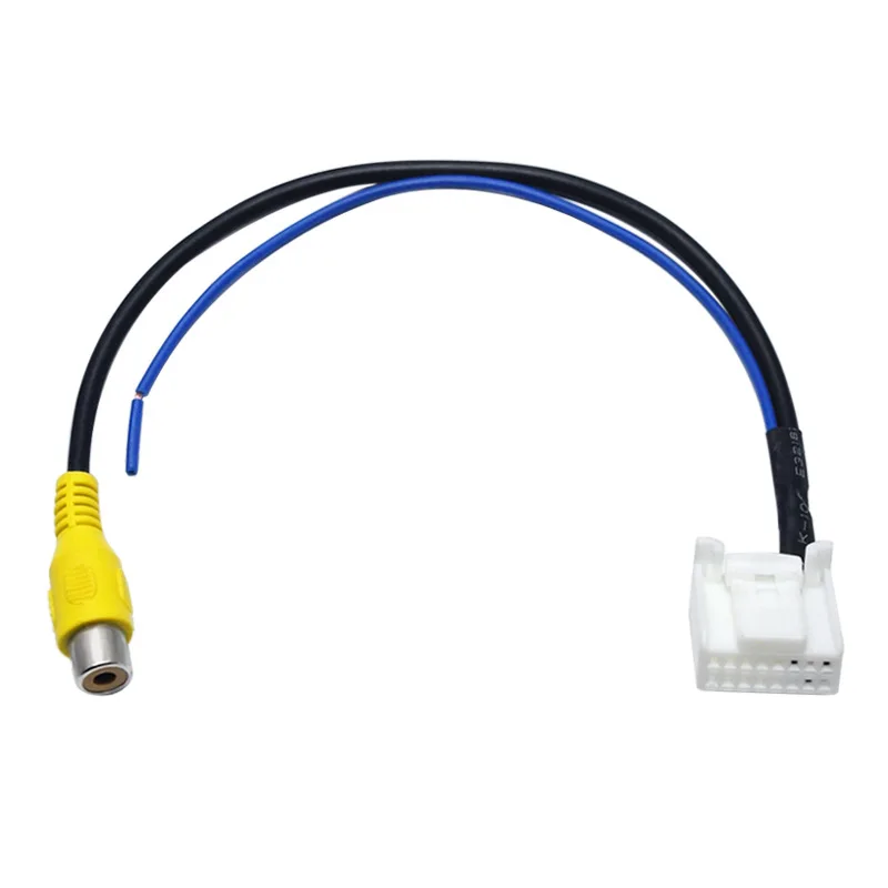 

Car Auto Parking Rear Camera Video Plug Reverse Converter Cable Adapter Harness For Toyota Camry 7th Navigation DVD CAS016
