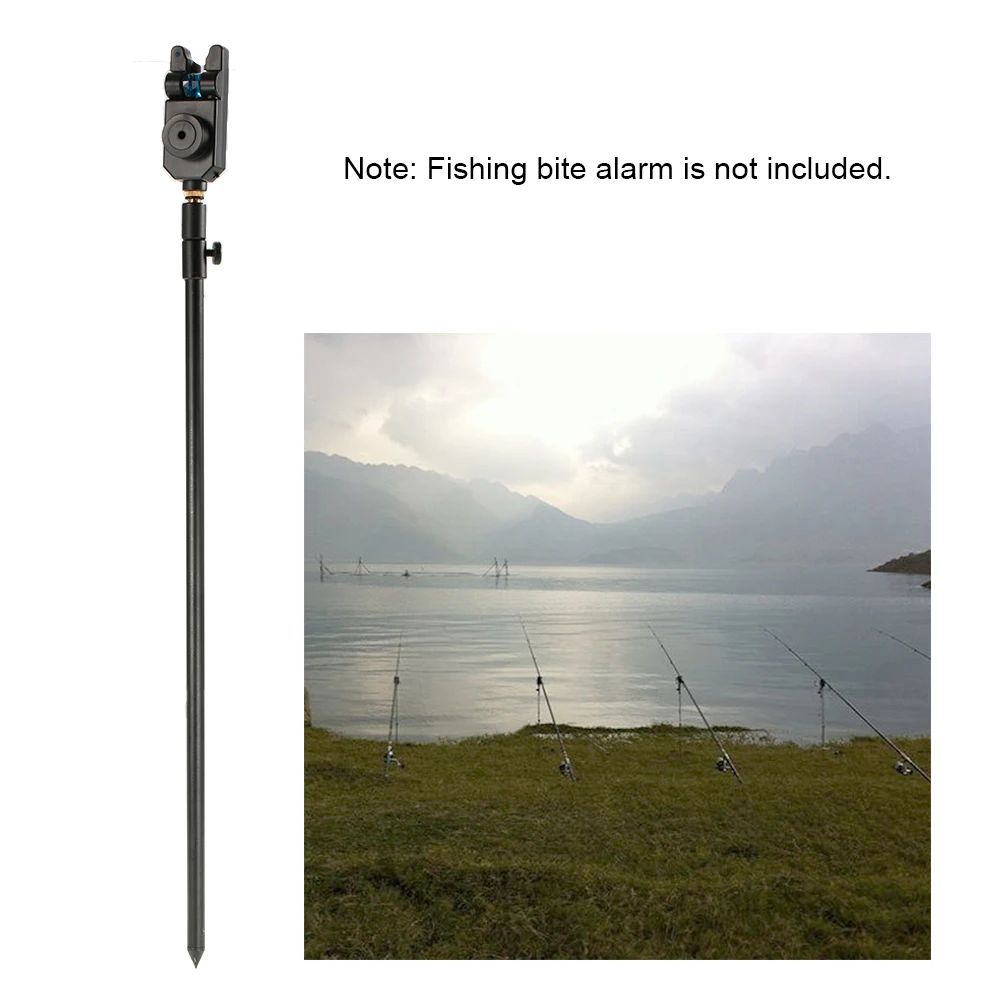34 56cm/48 75cm Extending Aluminum Alloy Fishing Bank Stick Adjustable