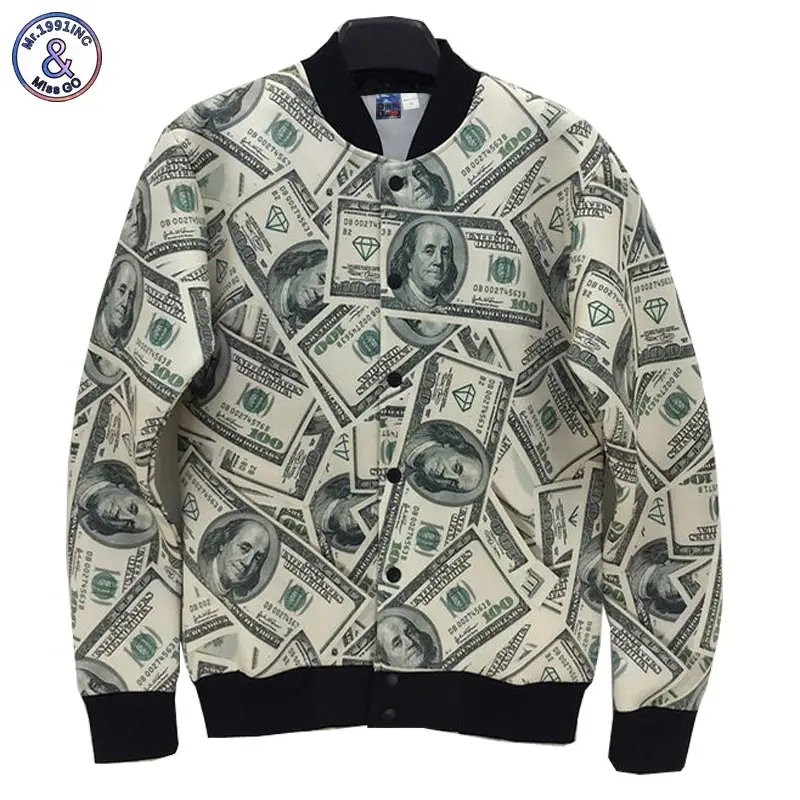 2017 luxury Newest style Men/Women jacket 3d Funny print