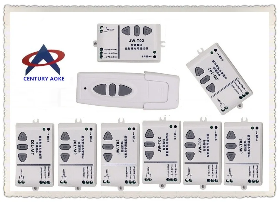 CENTURY AOKE AC110V 220V 240V intelligent digital RF wireless переключатель системы дистанционного