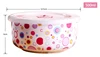 5 inch, real fine bone china food container, ceramic chinese bowl thermos lunch box, noodles korean, lunch box for kids ► Photo 2/2