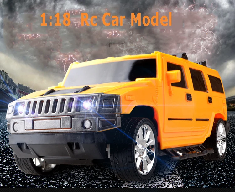

1:18 Rc Car Model For Hummer H2 Remote Control Radio Control Car toys Gift For Children 4027