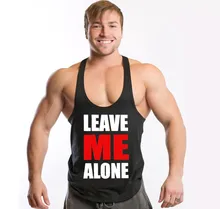 Gyms Clothing Men bodybuilding print Stringer gyms Tank Top Men Bodybuilding and Fitness Vests Cotton O-Neck Cotton gyms Tops