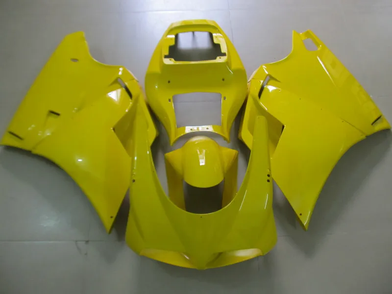 Комплект обтекателей для DUCATI 748 916 996 998 03 04 05 ducati 2003 2004 2005 желтый Обтекатель + 7