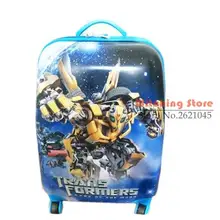 16 INCH 161819# Transformers luggage universal wheel travel ABS children box male and female board chassis #EC FREE SHIPPING