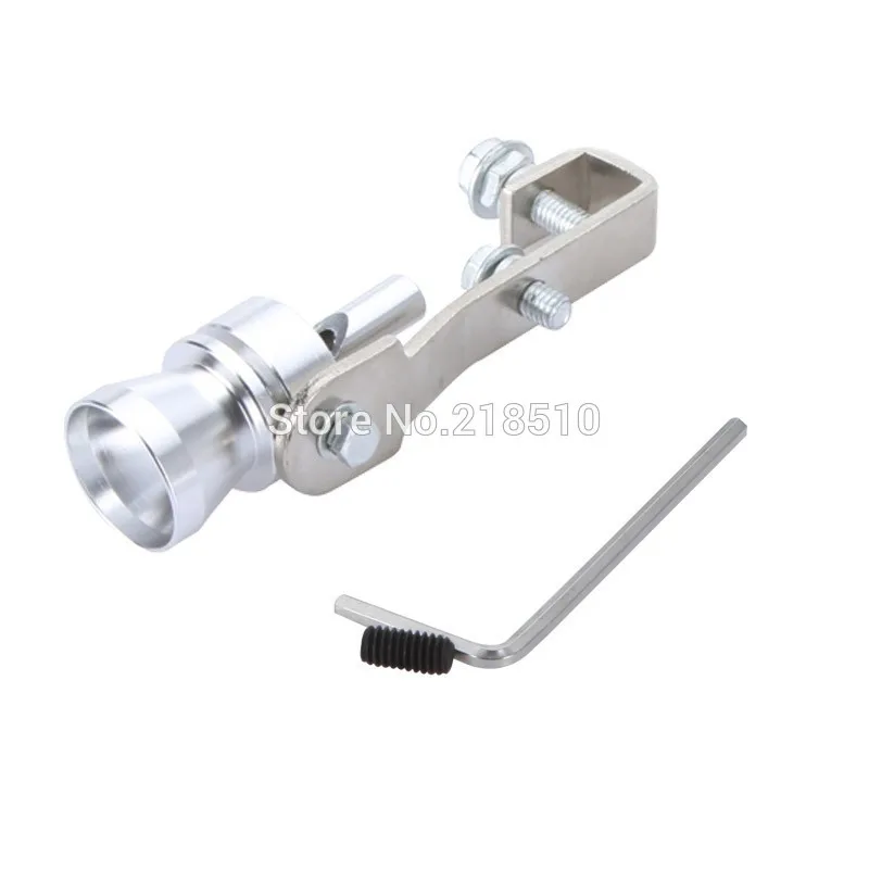 

1Piece NEW Universal Turbo Sound Exhaust Muffler Pipe Whistle / Fake Blow-off BOV Simulator Whistler For All Car Size S/M/L/XL