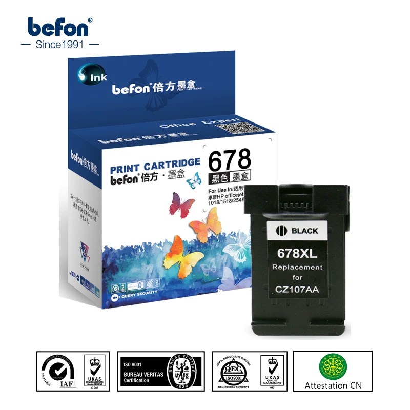 hp inkjet printer cartridge 678