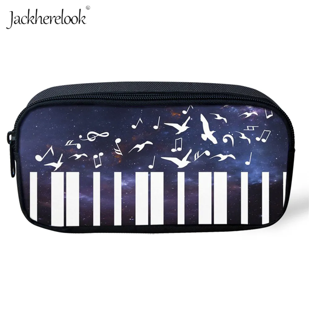 Jackhereluk Space Piano Print школьные ученики Детские карандаши детские сумки дорожные