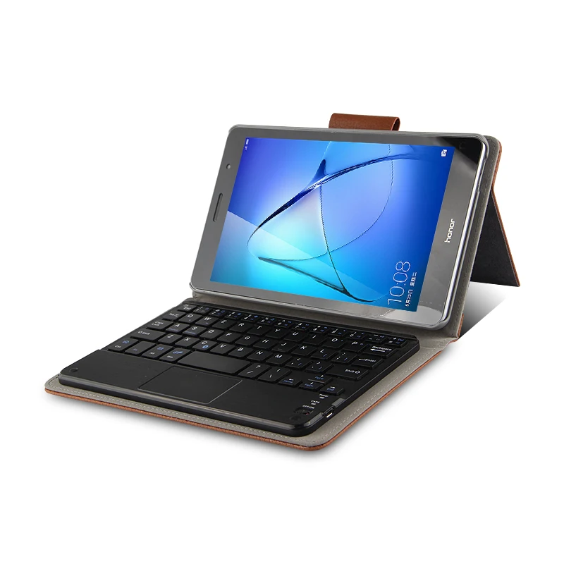 Для Huawei MediaPad T3 8 0 Беспроводная Bluetooth клавиатура чехол &quotкожаный защитный для