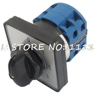 

660V 20A 8 Terminals 4 Position Rotary Contarol Cam Universal Combination Switch