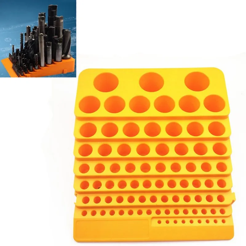 

tool box Thickened milling cutter reamer drill bit storage box Tool accessories storage box placement frame