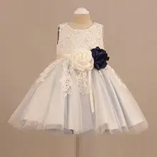 Платье с цветочным узором для девочек 2 цвета, с розой, праздничное платье для дня рождения, платье для маленьких девочек, платье-майка принцессы для маленьких девочек