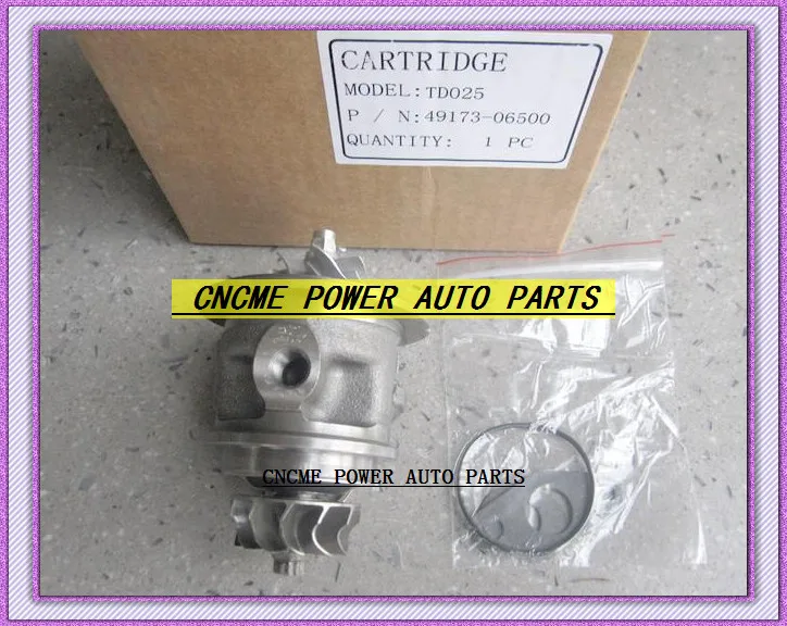 TURBO Cartridge CHRA TD025 49173-06500 49173-06501 49173-06503 Turbocharger For OPEL Astra G H Corsa C Combo H Meriva Y17DT 1.7L (5)