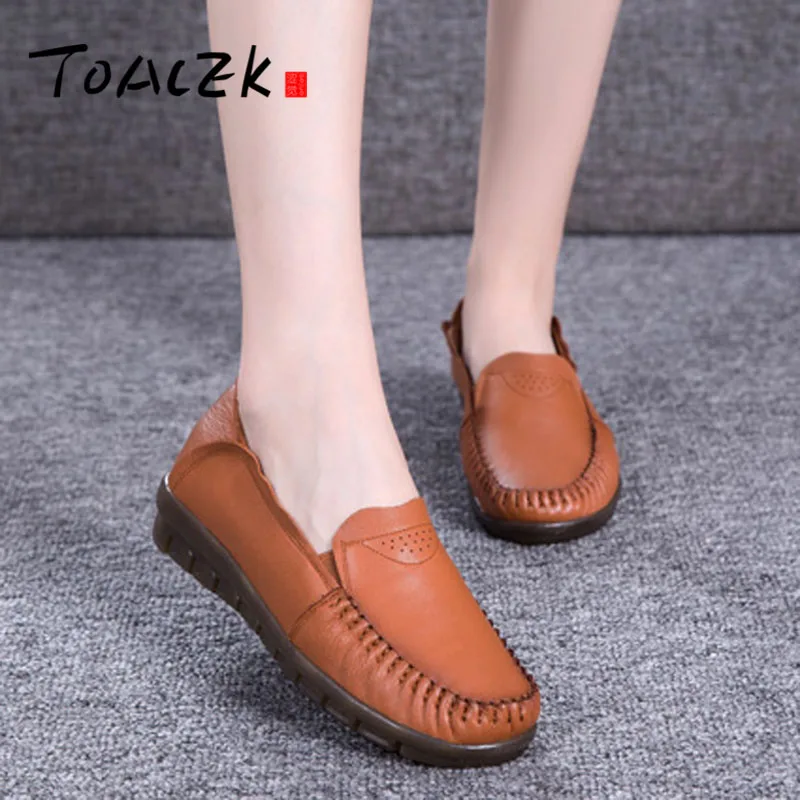 

Autumn shoes soft bottom female comfortable flat bottom middle mouth casual round head single shoes tendon bottom size35-41